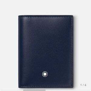 Mont Blanc Black Leather Card Holder 🖤 New